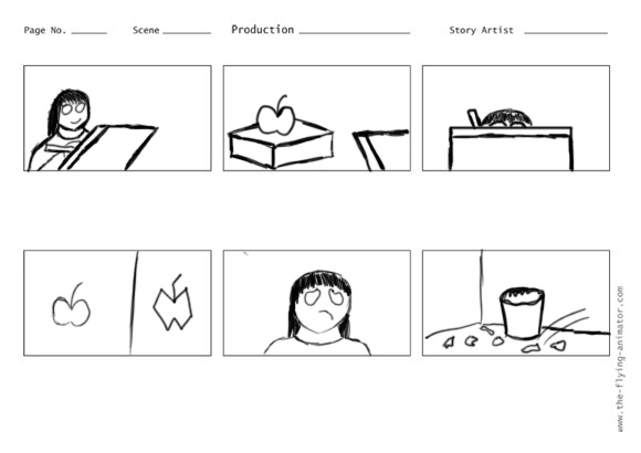 drawing story boards